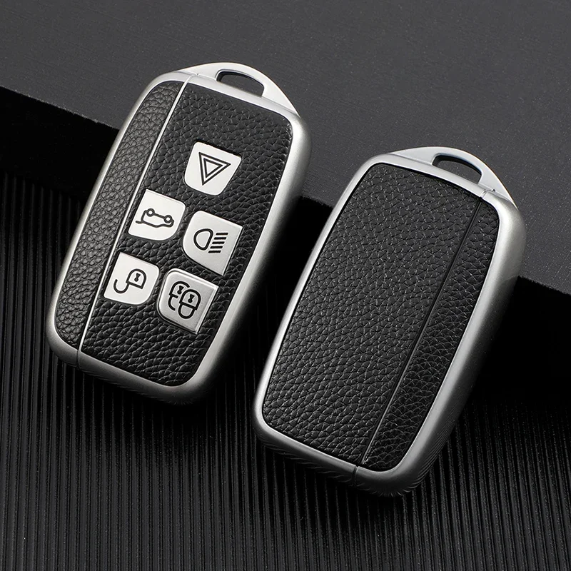 1pcs TPU Leather Car Remote Key Case Cover Shell Fob For Land Rover Range Rover Discovery Evoque Sport Velar For Jaguar XE E-Pac
1pcs TPU Leather Car Remote Key Case Cover Shell Fob For Land Rover Range Rover Discovery Evoque Sport Velar For Jaguar XE E-Pac