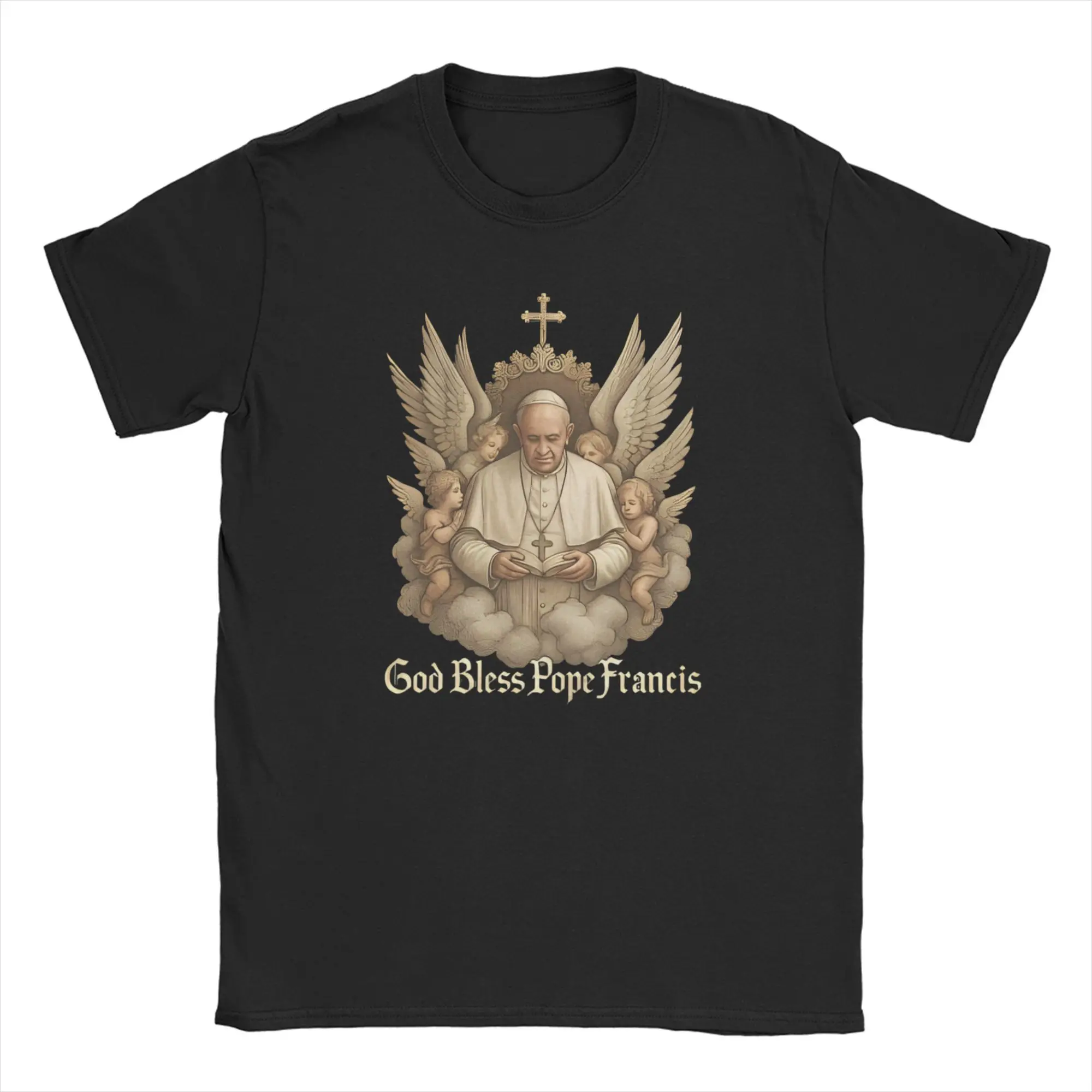 Pope Francis Men Women T Shirts Fashion Tee Shirt Short Sleeve O Neck T-Shirt Cotton Original Tops
Pope Francis Men Women T Shirts Fashion Tee Shirt Short Sleeve O Neck T-Shirt Cotton Original Tops