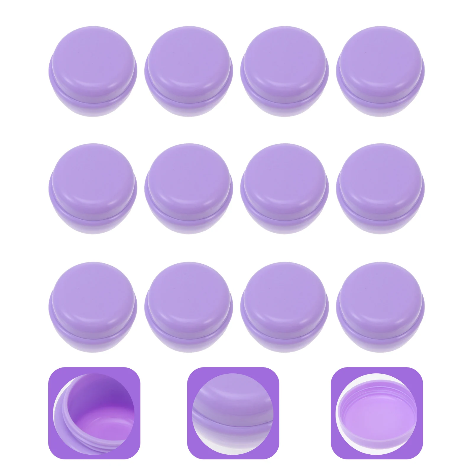 12 Pcs Cream Box Tiny Jars Sample Travel Containers for Liquids Mini Empty Creams Makeup Pot
12 Pcs Cream Box Tiny Jars Sample Travel Containers for Liquids Mini Empty Creams Makeup Pot