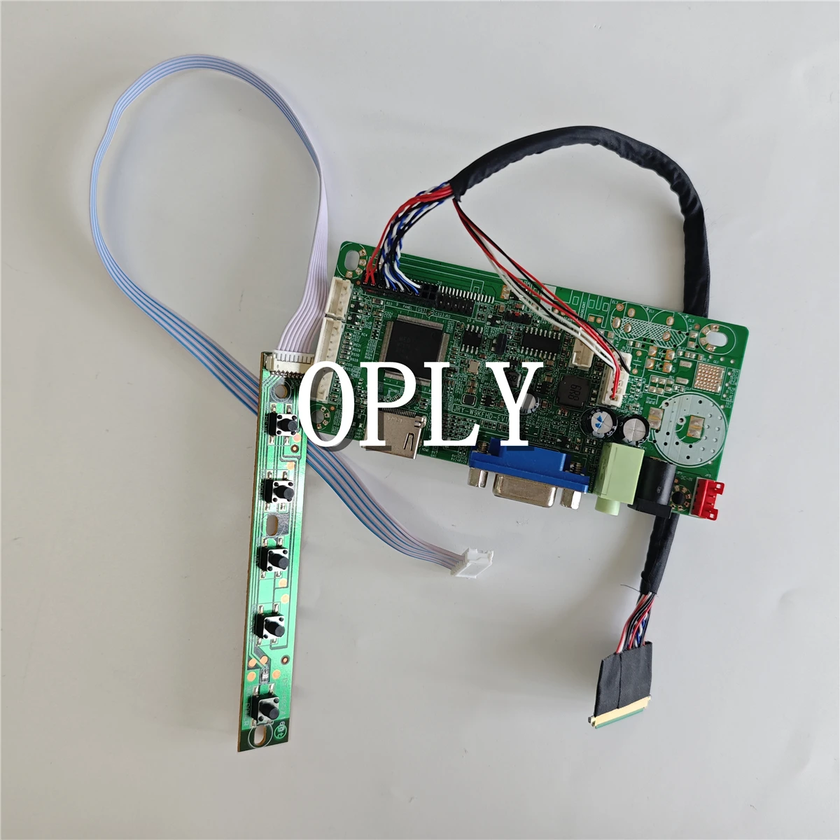 Controller driver board for HSD101PWW1 HSD101PWW1-A00 10.1" 1280×800 LED Panel monitor HDMI-compatible Audio in VGA board DIY
Controller driver board for HSD101PWW1 HSD101PWW1-A00 10.1" 1280×800 LED Panel monitor HDMI-compatible Audio in VGA board DIY