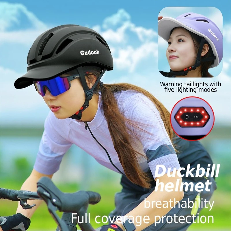 Bicycle Helmet Scooter Safety Hard Hat Half Face Breathable Summer Hat Motorcycle Half Helmet Baseball Hat Style with Taillights
Bicycle Helmet Scooter Safety Hard Hat Half Face Breathable Summer Hat Motorcycle Half Helmet Baseball Hat Style with Taillights
