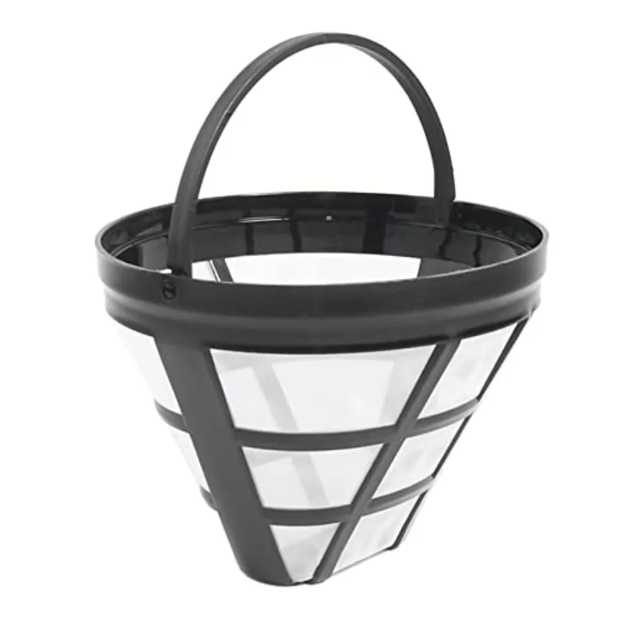 4-Pack No.4 Cone Reusable Replacement Coffee Maker Basket Filter Compatible with Cuisinart, Ninja Coffee Bar Brewer Filters, Fi
4-Pack No.4 Cone Reusable Replacement Coffee Maker Basket Filter Compatible with Cuisinart, Ninja Coffee Bar Brewer Filters, Fi