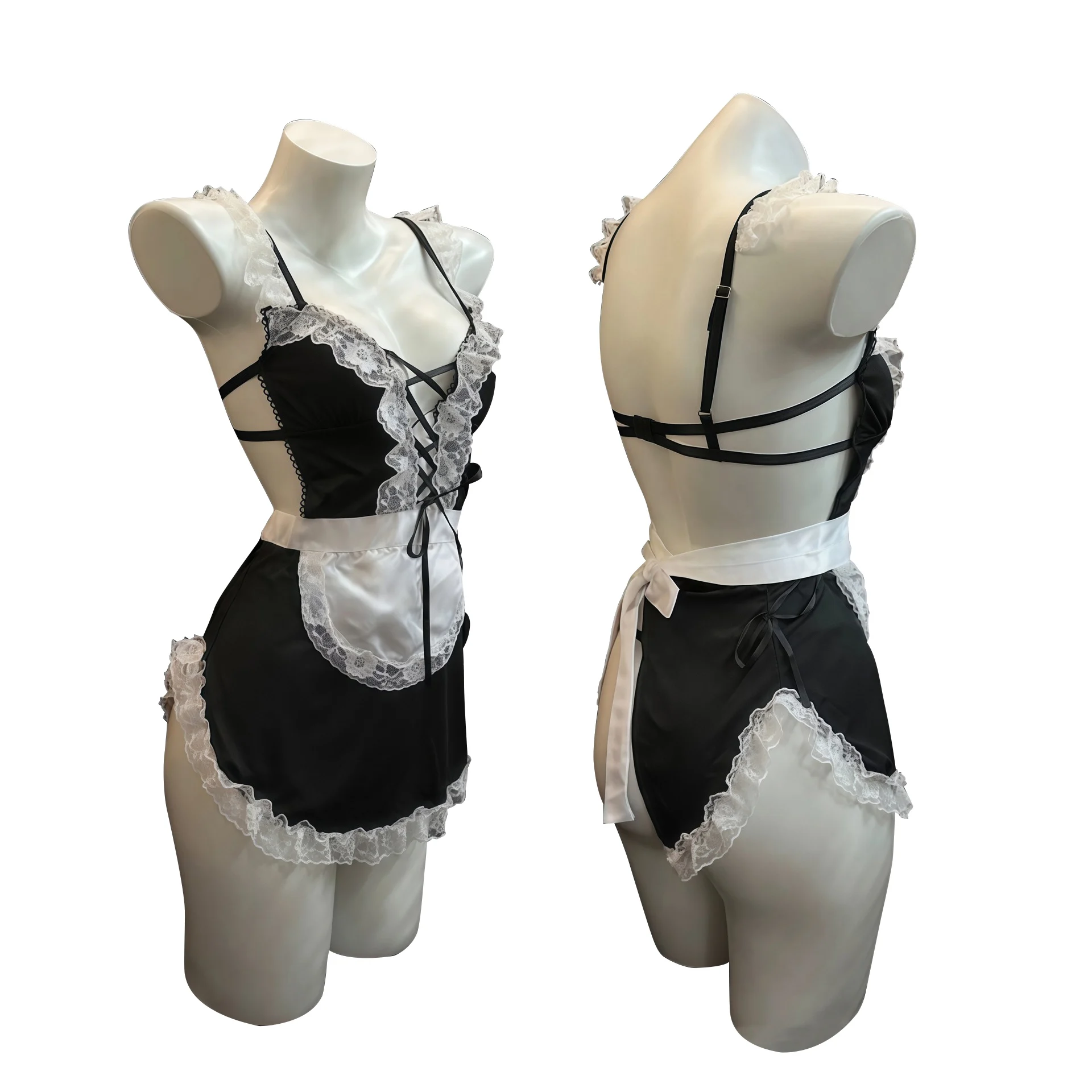 Sexy female erotic lingerie, hot role-playing, maid uniform, sexy lingerie, hot lace see-through, doll dress, lingerie set
Sexy female erotic lingerie, hot role-playing, maid uniform, sexy lingerie, hot lace see-through, doll dress, lingerie set