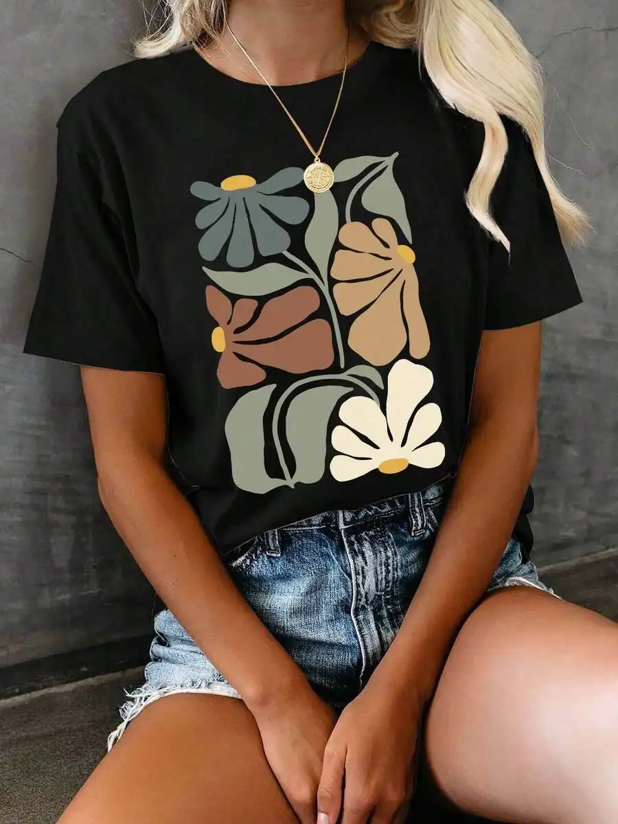 Womens Solid Color Cotton Crew Neck Short Sleeve T-Shirt Loose Casual Top For Spring Summer
Womens Solid Color Cotton Crew Neck Short Sleeve T-Shirt Loose Casual Top For Spring Summer