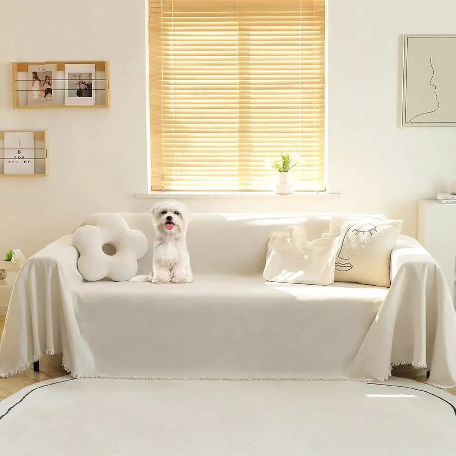 Dog Pet Proof Oversized Couch Cover Washable Sofa Cover for 3 Cushion Sectional Living Room Sofa
Dog Pet Proof Oversized Couch Cover Washable Sofa Cover for 3 Cushion Sectional Living Room Sofa