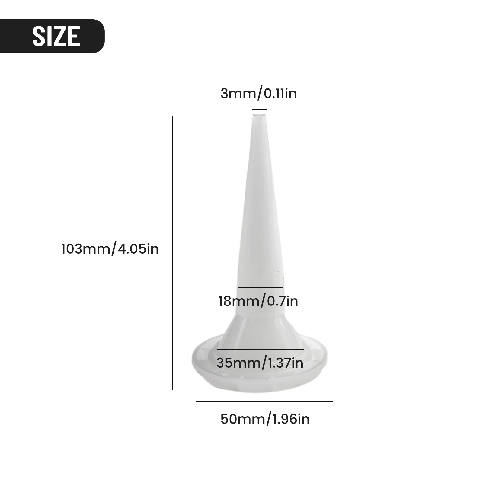 Tip Glue Mouth Glass Plastic Power Tools Replacement Set Structural Glue White 10pcs Caulking Nozzle Dispenser
Tip Glue Mouth Glass Plastic Power Tools Replacement Set Structural Glue White 10pcs Caulking Nozzle Dispenser