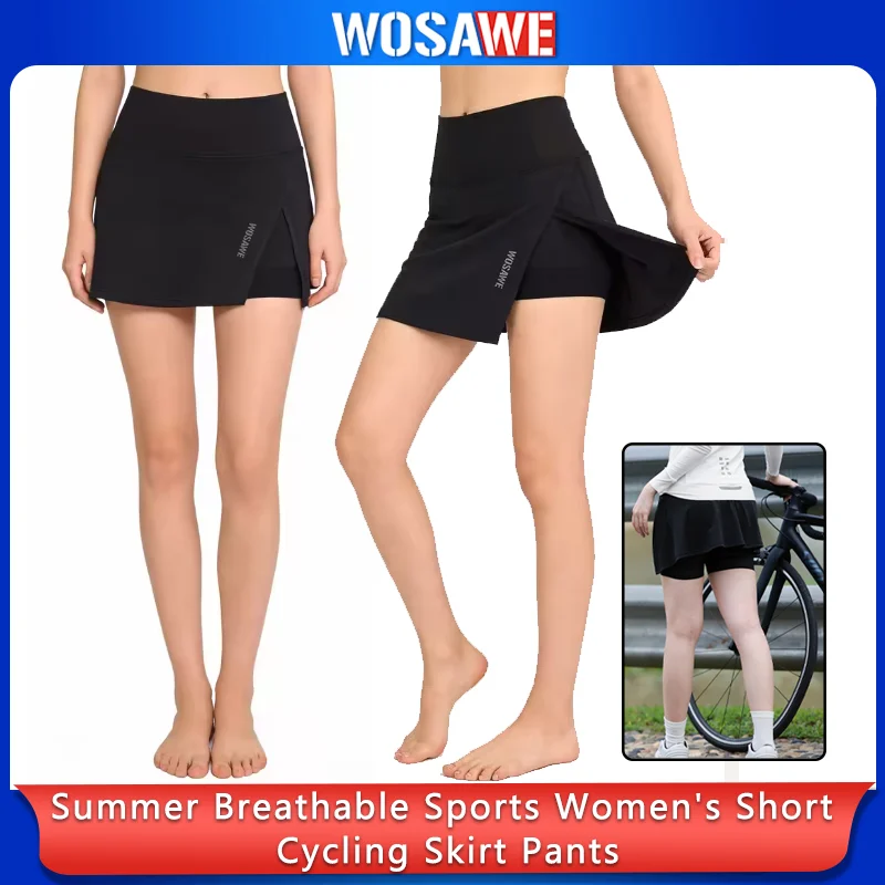 WOSAWE New Cycling Pants women's Shorts Pants Skirt Summer Road Cycling Pants Breathable Sports Skirt
WOSAWE New Cycling Pants women's Shorts Pants Skirt Summer Road Cycling Pants Breathable Sports Skirt
