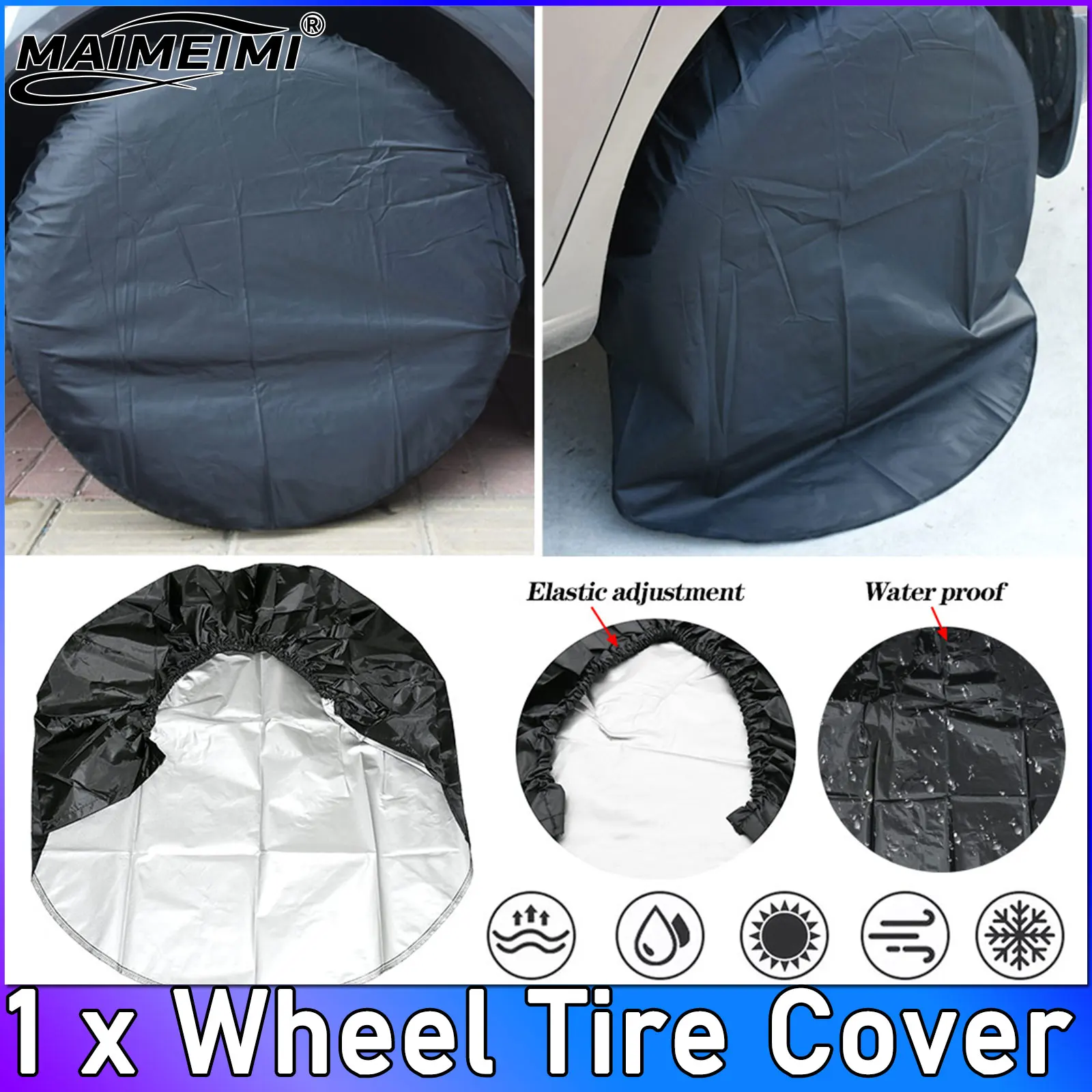 1pc Universal Wheel Tire Covers For RV Motorhome for Camper Car Truck 26-32inch Trailer RV Waterproof UV Weather Resistant
1pc Universal Wheel Tire Covers For RV Motorhome for Camper Car Truck 26-32inch Trailer RV Waterproof UV Weather Resistant