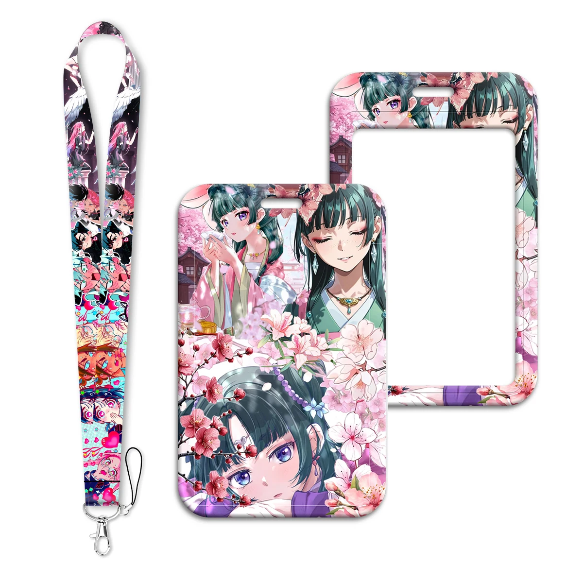 Cute Ancient Girls Lanyard Neck Strap Keychain Card Cover Badge Holder Mobile Phone Hang Rope Keyring Anime Accessories Gifts 
Cute Ancient Girls Lanyard Neck Strap Keychain Card Cover Badge Holder Mobile Phone Hang Rope Keyring Anime Accessories Gifts