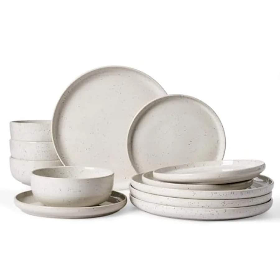 Meteor Plates and Bowls for 12 Pieces Dinnerware Microwave and Dishwasher Safe Dishes Set
Meteor Plates and Bowls for 12 Pieces Dinnerware Microwave and Dishwasher Safe Dishes Set
