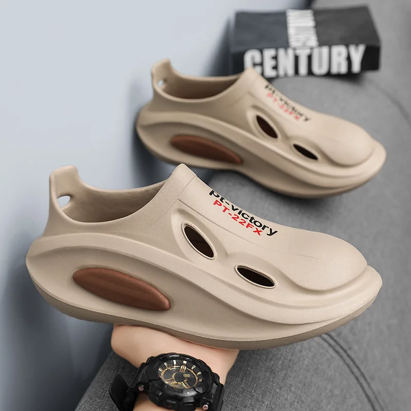 Hole shoes men's 2026 new summer driving wear casual shoes outdoor beach shoes bag head slippers sandals men
Hole shoes men's 2026 new summer driving wear casual shoes outdoor beach shoes bag head slippers sandals men