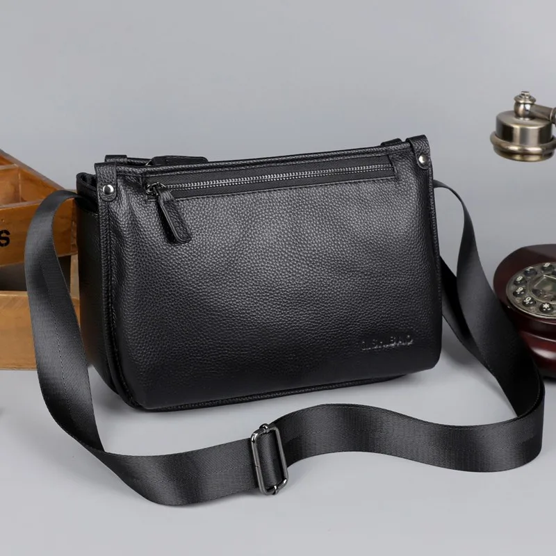 Genuine Cow Leather Men's Business Commuting Side Bag Casual Crossbody Bag Large Capacity Shoulder Messenger Bags Sling Bag Male
Genuine Cow Leather Men's Business Commuting Side Bag Casual Crossbody Bag Large Capacity Shoulder Messenger Bags Sling Bag Male