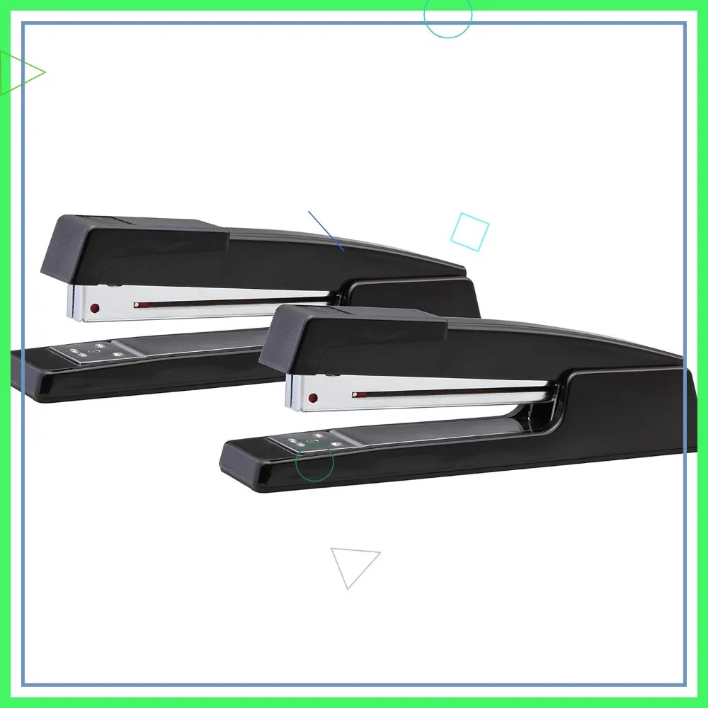 Цельнометаллический полнополосный степлер, емкость 20 листов, функция двойного зажима, упаковка из 2 предметов для офиса и рукоделия
Цельнометаллический полнополосный степлер, емкость 20 листов, функция двойного зажима, упаковка из 2 предметов для офиса и рукоделия