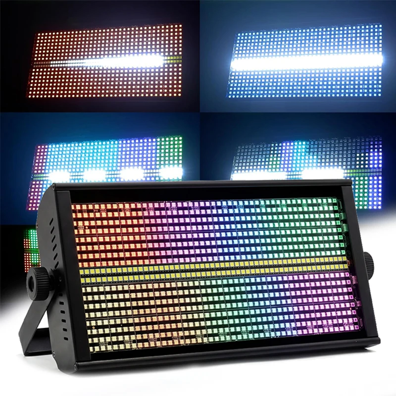 200W LED 48+8 Segments Strobe Light RGB+W DMX512 Stage Flash Lamp Sound Activated pixel Effect for DJ Disco Bar KTV Party
200W LED 48+8 Segments Strobe Light RGB+W DMX512 Stage Flash Lamp Sound Activated pixel Effect for DJ Disco Bar KTV Party
