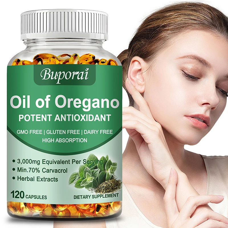 Oil of Oregano Capsules - Improves Digestive Health, Support Digestion, Detoxifies, Intestinal Health, Promotes Kidney Health
Oil of Oregano Capsules - Improves Digestive Health, Support Digestion, Detoxifies, Intestinal Health, Promotes Kidney Health