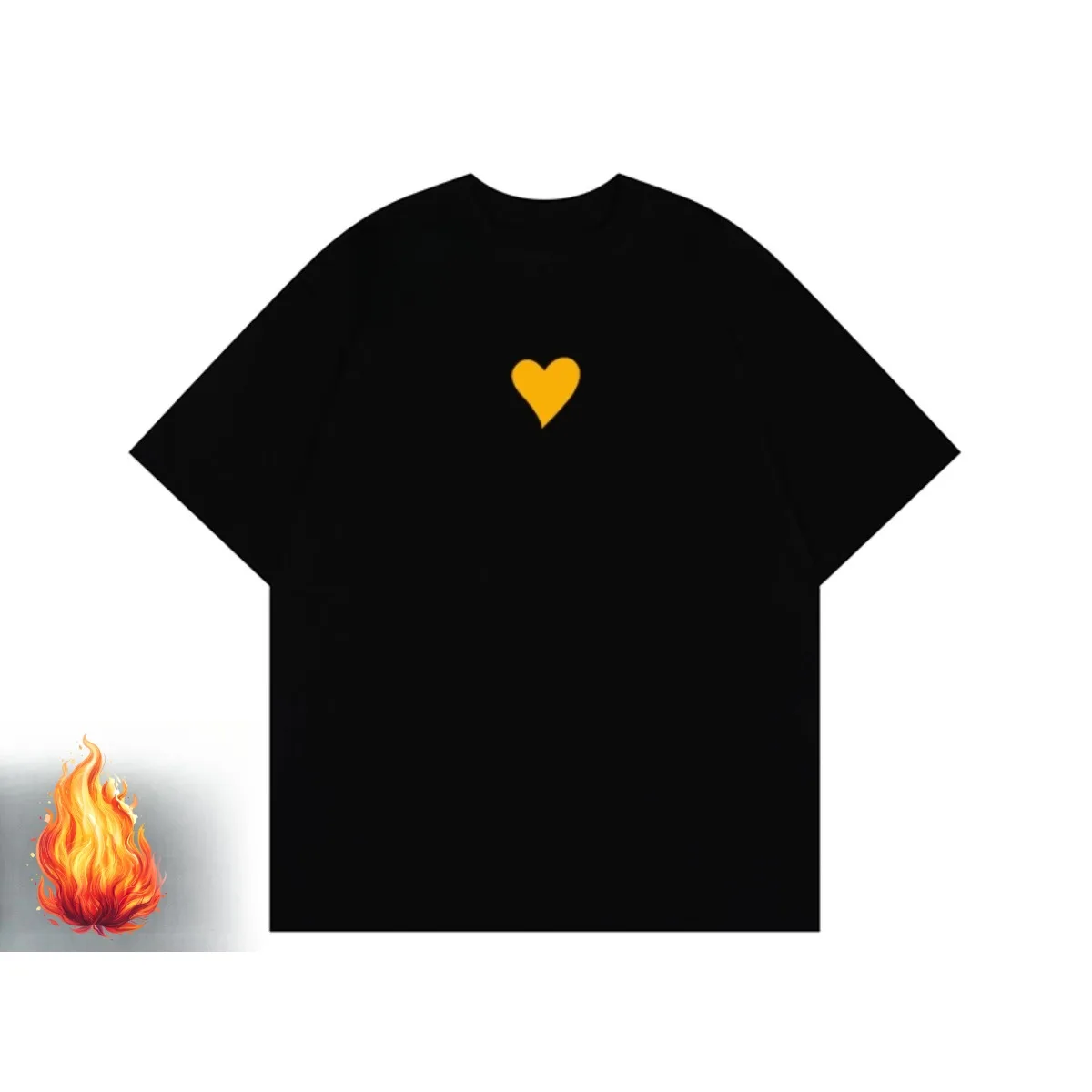 Simple Love Printed T-shirt for Men and Women Winter New Cotton Loose Casual Wear
Simple Love Printed T-shirt for Men and Women Winter New Cotton Loose Casual Wear