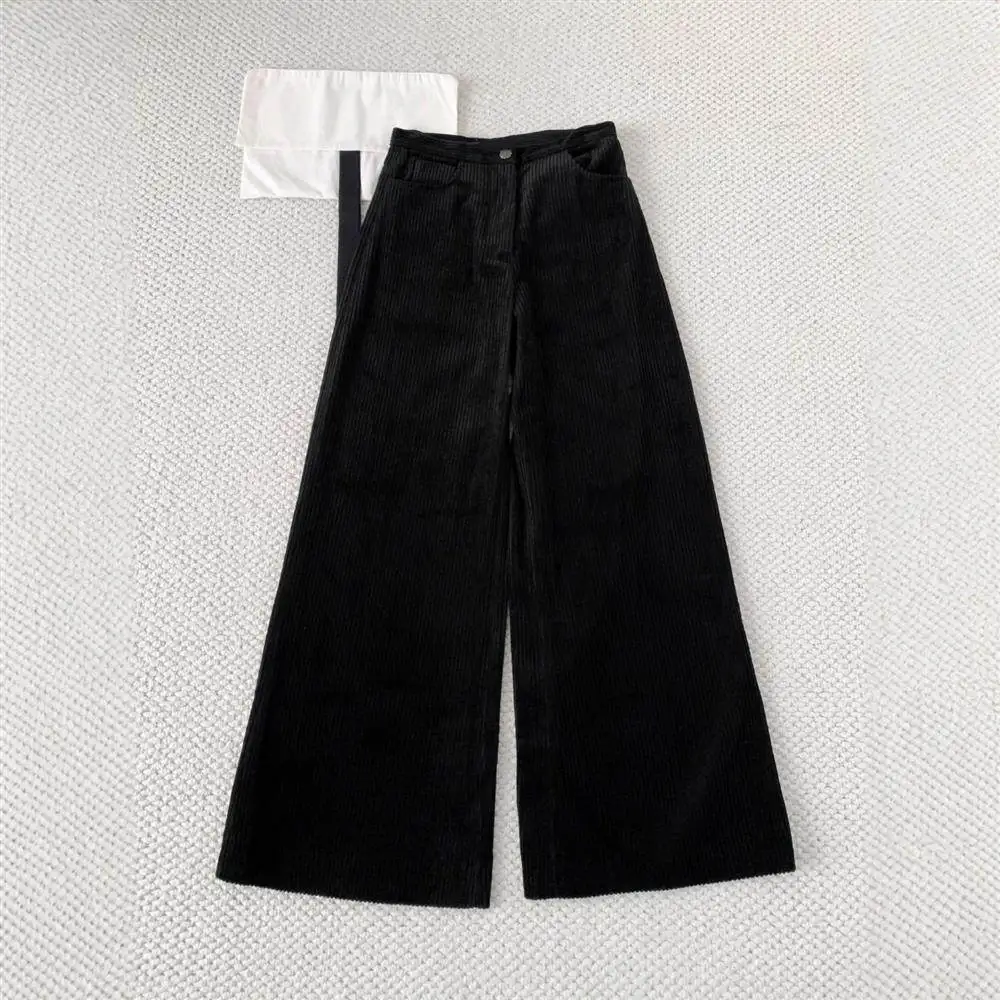 New Retro Elastic Straight Women's Japanese Artistic Cuff Pants Loose Corduroy Early Spring New Sle Cleanfit Casual Pants
New Retro Elastic Straight Women's Japanese Artistic Cuff Pants Loose Corduroy Early Spring New Sle Cleanfit Casual Pants