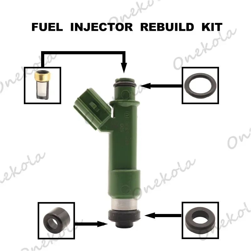 Fuel Injector repair kit Orings Filters for Toyota 3RZFE HILUX PRADO 2.7 Turbo 1001-87k80 1001-87k81
Fuel Injector repair kit Orings Filters for Toyota 3RZFE HILUX PRADO 2.7 Turbo 1001-87k80 1001-87k81