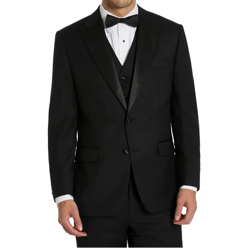 Men's 3-piece Slim Fit Tuxedo Suit Separates | Blazer, Vest Pants, Perfect For Weddings, Proms & Formal Events
Men's 3-piece Slim Fit Tuxedo Suit Separates | Blazer, Vest Pants, Perfect For Weddings, Proms & Formal Events