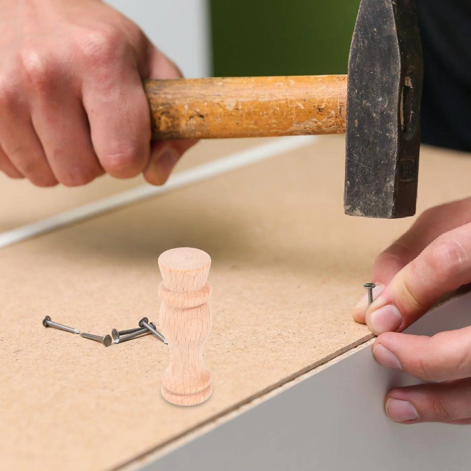 10Pcs Unfinished Wood Craft Spindles Fluted Decorative Balusters for DIY Furniture Wine Cabinet Woodworking Decoration
10Pcs Unfinished Wood Craft Spindles Fluted Decorative Balusters for DIY Furniture Wine Cabinet Woodworking Decoration