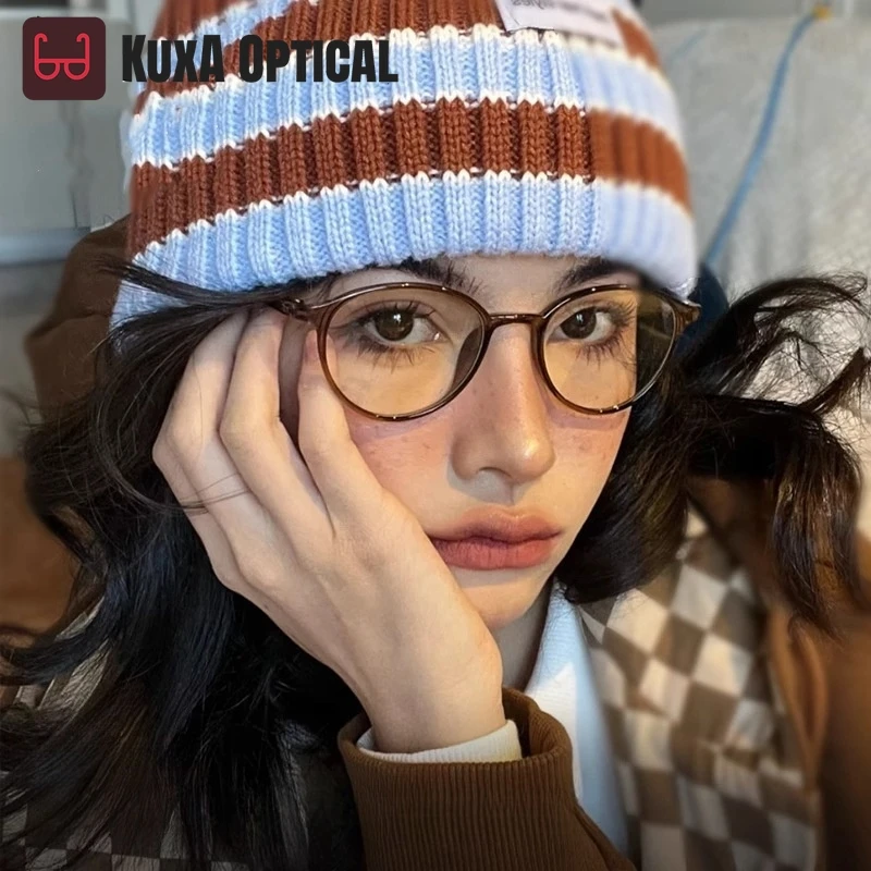 XUKA Retro Round Optical Prescription Progressive Eyewear Men Anti-Blue Light Glasses Women Myopia Hyperopia Small Size TR6
XUKA Retro Round Optical Prescription Progressive Eyewear Men Anti-Blue Light Glasses Women Myopia Hyperopia Small Size TR6