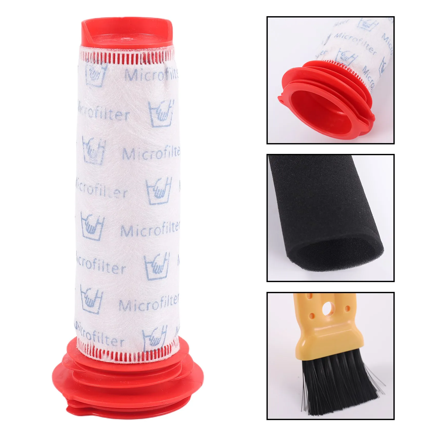 A65Z 3Pack Replacement Main Stick Filter + Foam Insert Set For Athlet Cordless Vacuum Cleaner
A65Z 3Pack Replacement Main Stick Filter + Foam Insert Set For Athlet Cordless Vacuum Cleaner