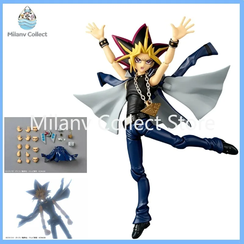 In Stock Kaiyodo Revoltech Yu-Gi-Oh! Duel Monsters Yami Yugi Action Figure 150mm Articulated Collectible Model Toy
In Stock Kaiyodo Revoltech Yu-Gi-Oh! Duel Monsters Yami Yugi Action Figure 150mm Articulated Collectible Model Toy