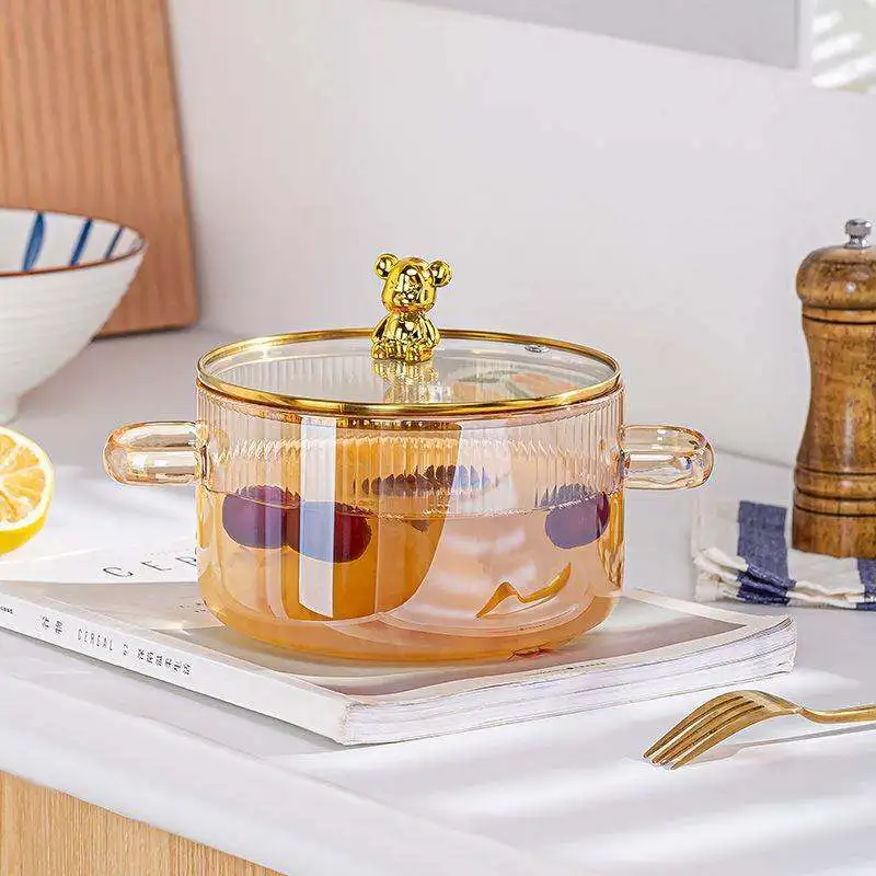 XL high borosilicate glass pot Keming hot pot high temperature resistant glass soup pot electric ceramic stove can be used
XL high borosilicate glass pot Keming hot pot high temperature resistant glass soup pot electric ceramic stove can be used