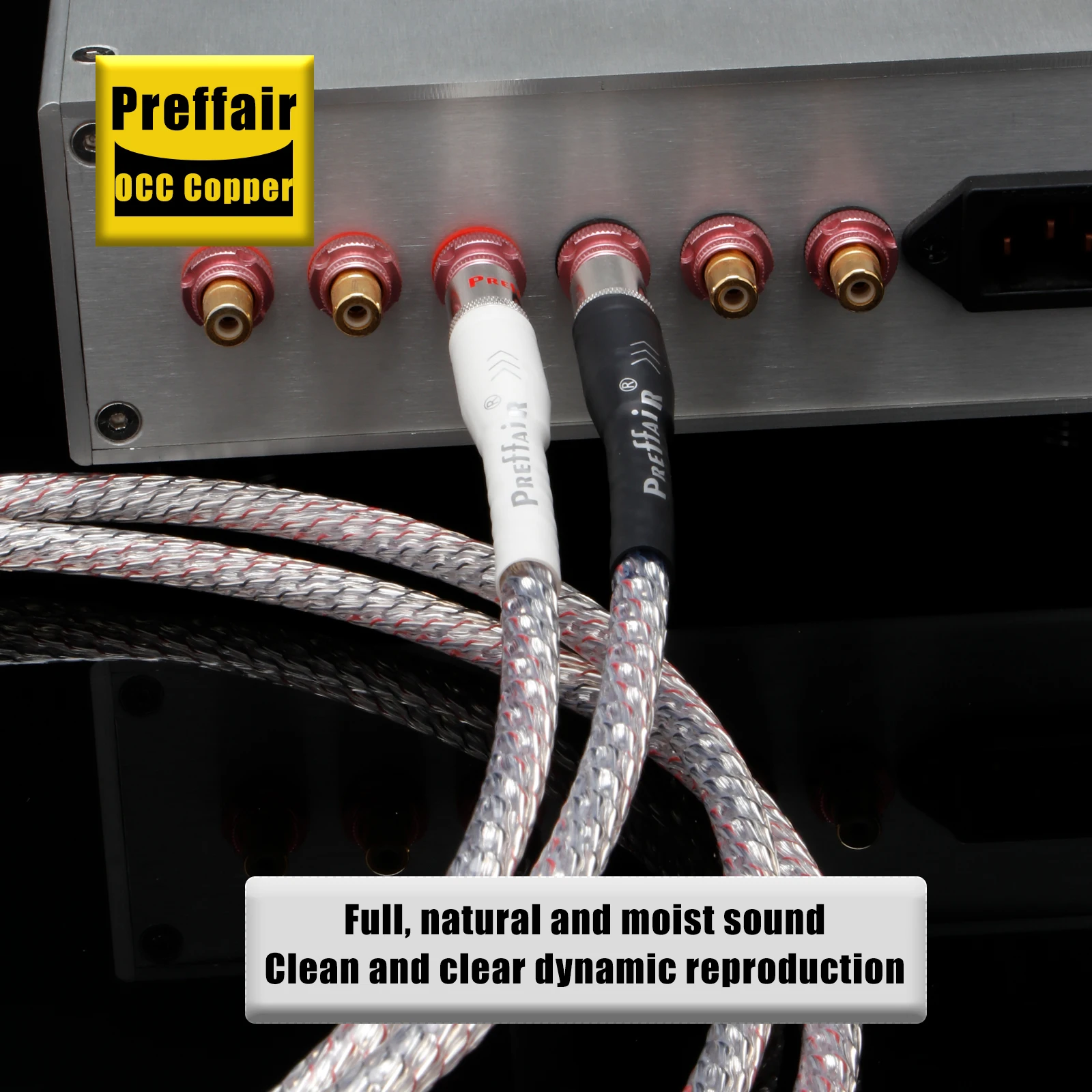 Preffair HIFI OCC 15Mirco Silver Plated Audio Cable Sliver Plated 2RCA to 2RCA analog Cable for DVD Amplifier Mixer Speaker
Preffair HIFI OCC 15Mirco Silver Plated Audio Cable Sliver Plated 2RCA to 2RCA analog Cable for DVD Amplifier Mixer Speaker