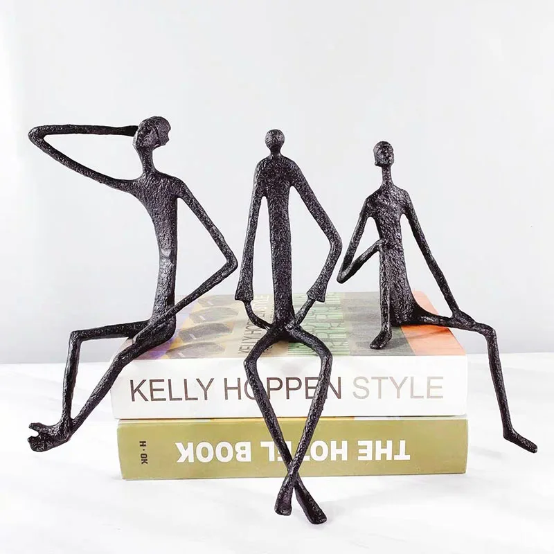 Abstract Lifting Legs Cross Waist Touching Head Figure Metal Decoration Items Home Room Statue Ornaments Office Desk Accessories
Abstract Lifting Legs Cross Waist Touching Head Figure Metal Decoration Items Home Room Statue Ornaments Office Desk Accessories