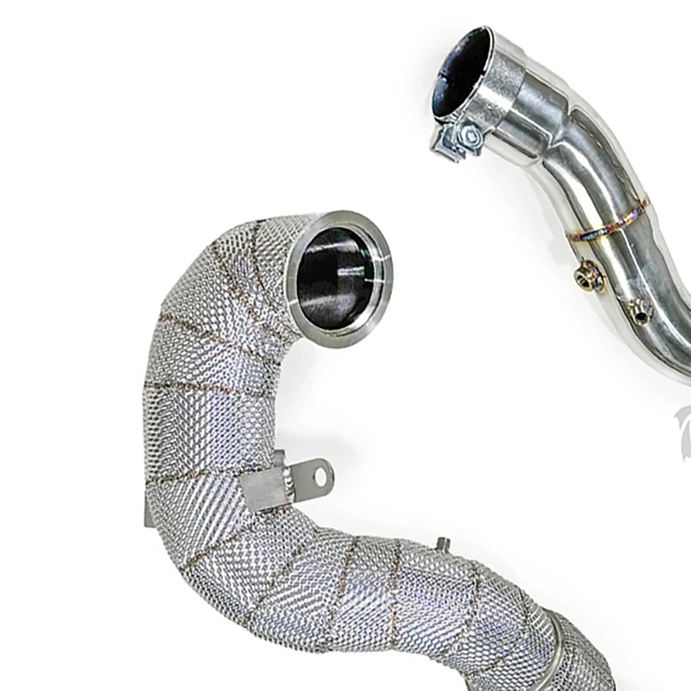 Hot sale high quality Audi Q3 2.0T 2019-2024 high flow stainless steel downpipe racing performance with GPF exhaust pipe
Hot sale high quality Audi Q3 2.0T 2019-2024 high flow stainless steel downpipe racing performance with GPF exhaust pipe