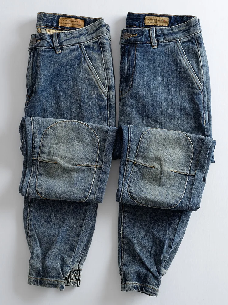 Мужские джинсы с 3D-аппликацией, свободного кроя, из микроэластичной ткани, повседневные, длинные брюки, модные брендовые брюки с манжетами
Мужские джинсы с 3D-аппликацией, свободного кроя, из микроэластичной ткани, повседневные, длинные брюки, модные брендовые брюки с манжетами