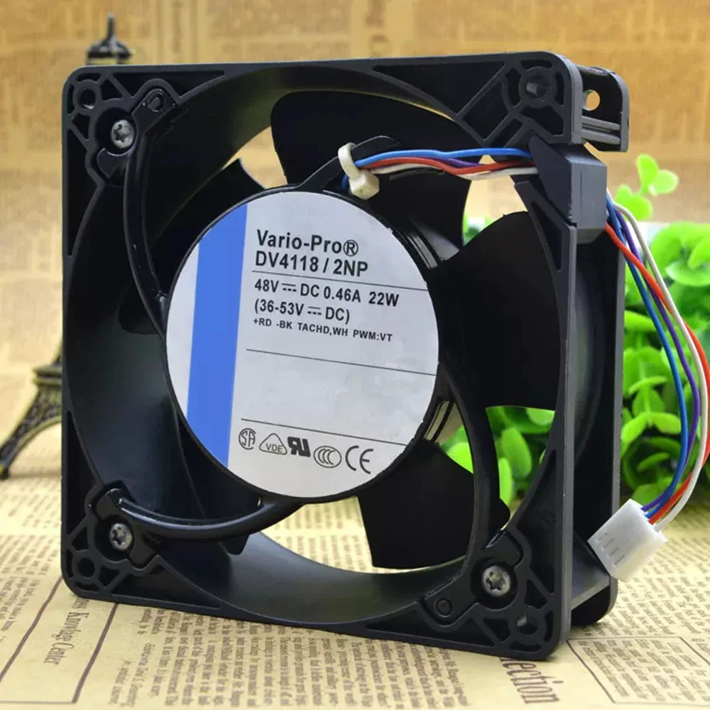 Вентилятор охлаждения DV4118/2NP DV4118 2NP DC 48 В 0.46A 22 Вт 12038 120x120x38 мм 4-проводной
Вентилятор охлаждения DV4118/2NP DV4118 2NP DC 48 В 0.46A 22 Вт 12038 120x120x38 мм 4-проводной