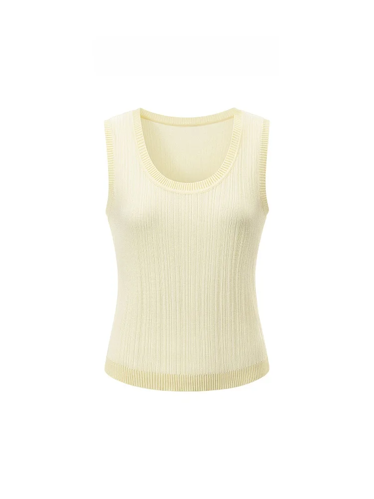 Basic House round Ne Svel Knitted Vest Women Slim Fit Color Slimming Summer New Sle Commute Sle Pure Cotton
Basic House round Ne Svel Knitted Vest Women Slim Fit Color Slimming Summer New Sle Commute Sle Pure Cotton