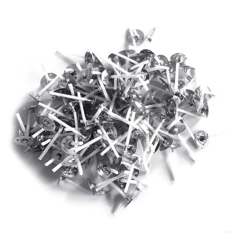 C90A 200Pcs Cotton Wick Pre Waxed and Tabbed Cores with Tabs for Handmade DIY Scented Tealight Crafting Project
C90A 200Pcs Cotton Wick Pre Waxed and Tabbed Cores with Tabs for Handmade DIY Scented Tealight Crafting Project