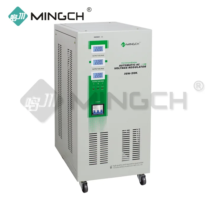 MINGCH Oman High Efficiency Three-Phase 380V 20Kva Avr Voltage Stabilizer
MINGCH Oman High Efficiency Three-Phase 380V 20Kva Avr Voltage Stabilizer