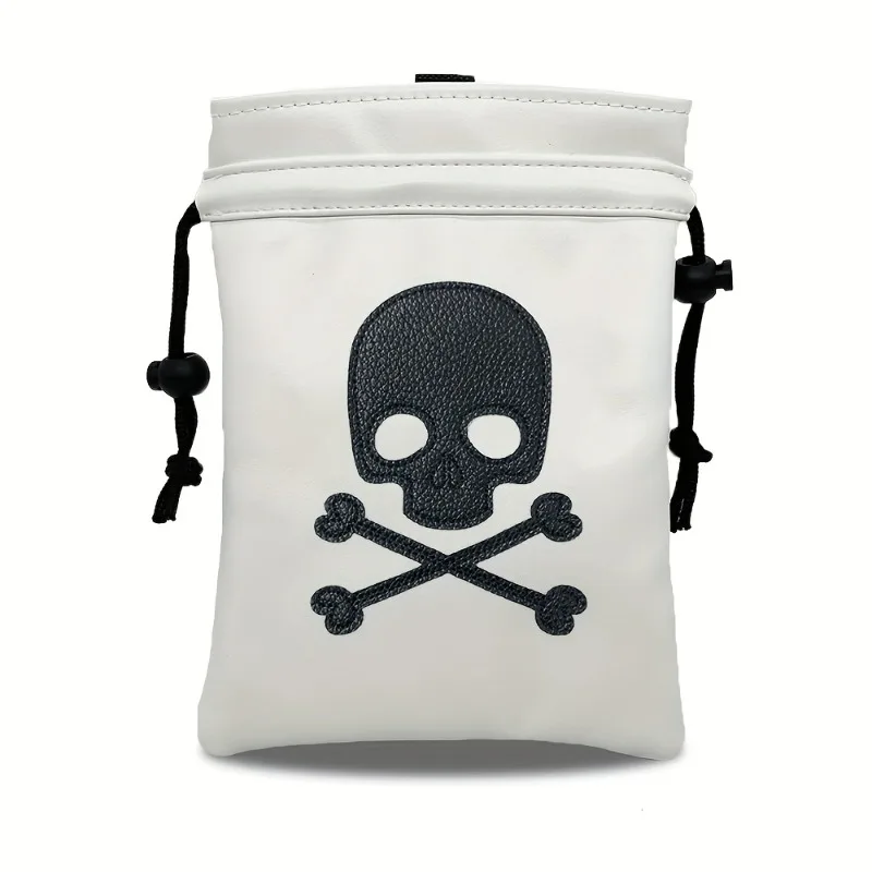 Golf course golf balls and vertical serving bags with drawstrings - men's and women's portable golf accessories, skull design
Golf course golf balls and vertical serving bags with drawstrings - men's and women's portable golf accessories, skull design