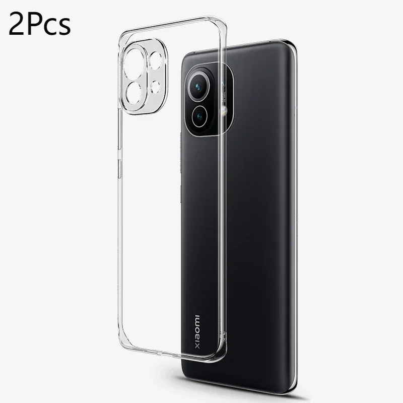 2pcs Ultra Thin Clear Case On The For Xiaomi 11 Lite 5G NE Transparent TPU Silicone Soft Mi Xiomi 11Lite Xiaomi11 Lite 4G Cover
2pcs Ultra Thin Clear Case On The For Xiaomi 11 Lite 5G NE Transparent TPU Silicone Soft Mi Xiomi 11Lite Xiaomi11 Lite 4G Cover