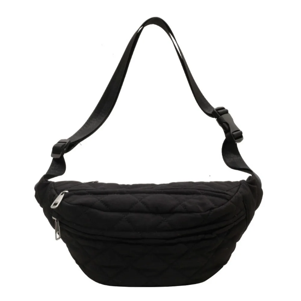 Fashion Large Capacity Shoulder Bag with Multiple Zipper Pockets Solid Color Crossbody Bag Adjustable Dumpling Bag Women
Fashion Large Capacity Shoulder Bag with Multiple Zipper Pockets Solid Color Crossbody Bag Adjustable Dumpling Bag Women