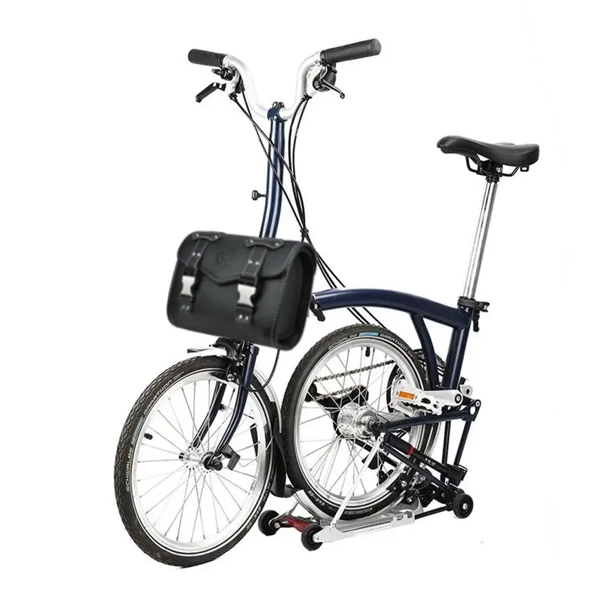 Складная портативная водонепроницаемая передняя сумка для велосипеда Brompton Dahon, кожаная сумка для хранения в стиле ретро
Складная портативная водонепроницаемая передняя сумка для велосипеда Brompton Dahon, кожаная сумка для хранения в стиле ретро