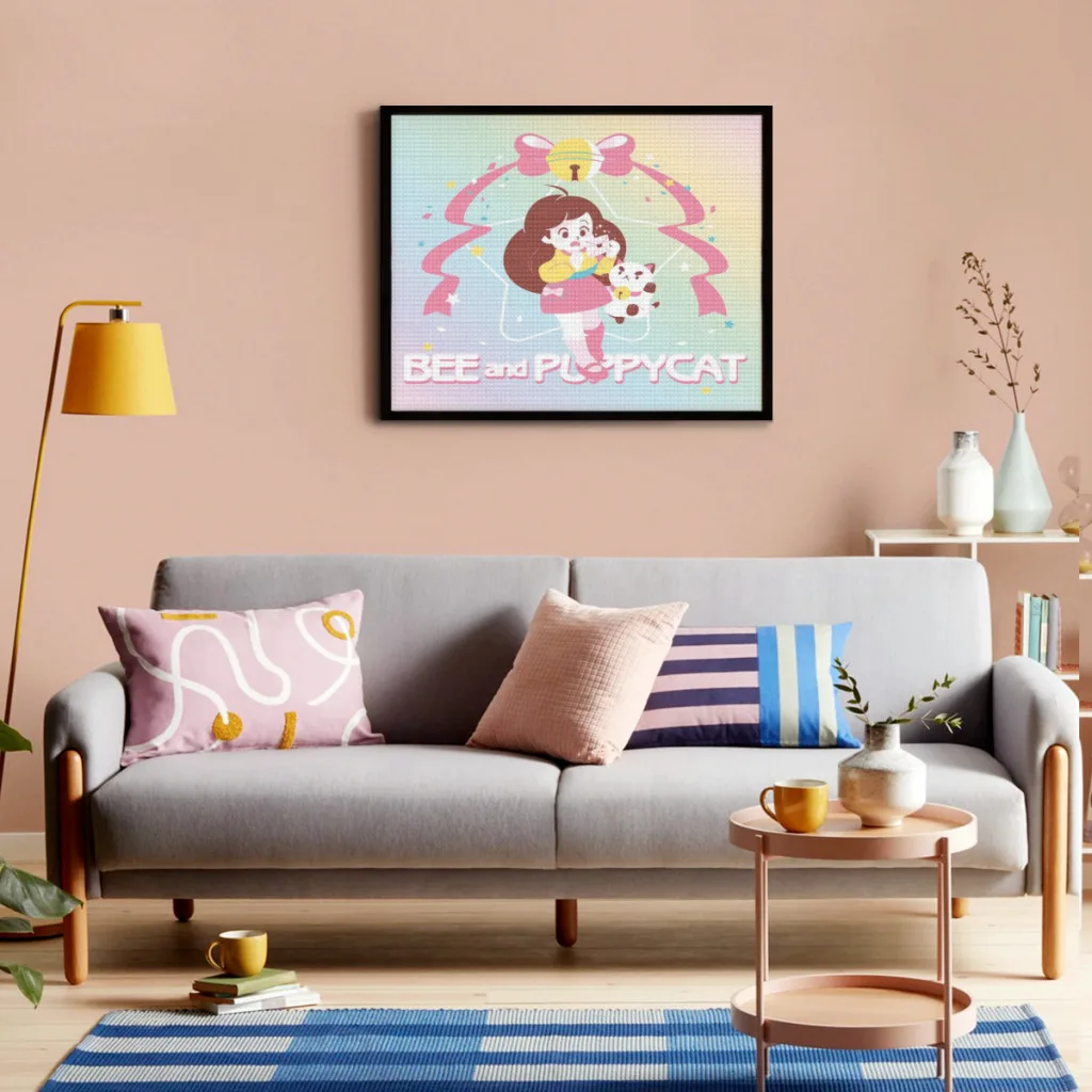 Bee and Puppycat Cat Diamond Painting 5D Diy Full Square Mosaic Bedroom Decoration Handmade Gift
Bee and Puppycat Cat Diamond Painting 5D Diy Full Square Mosaic Bedroom Decoration Handmade Gift