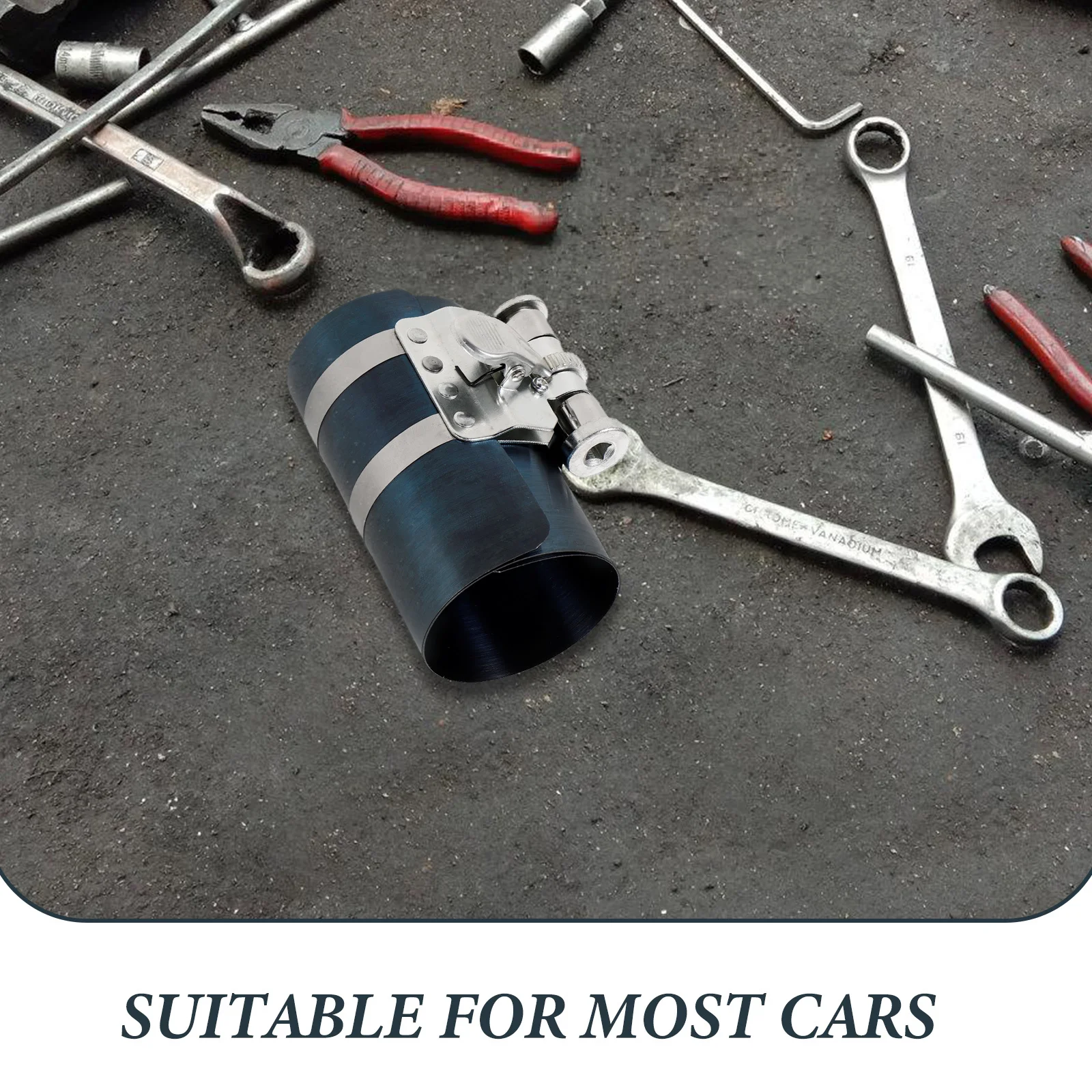 Piston Ring Compressor Durable Steel Piston Ring Installation Tool Auto Engine Car Accessory Repair Tool Car Accessory
Piston Ring Compressor Durable Steel Piston Ring Installation Tool Auto Engine Car Accessory Repair Tool Car Accessory