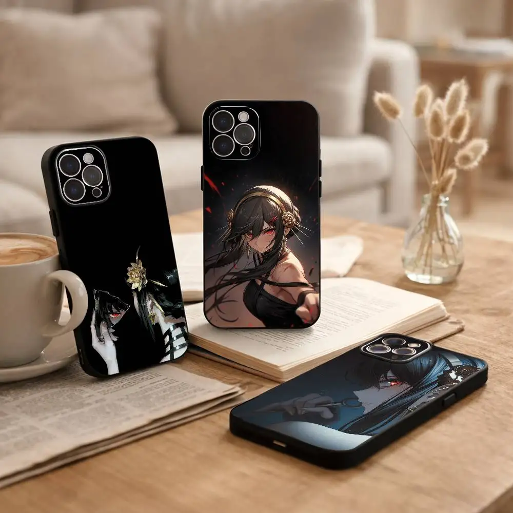 S-SPY FAMILY Yor F-Forger Phone Case For iPhone17,16,15,14,13,12Plus,Pro Max,XS,5G Soft Silicone Black Cover
S-SPY FAMILY Yor F-Forger Phone Case For iPhone17,16,15,14,13,12Plus,Pro Max,XS,5G Soft Silicone Black Cover