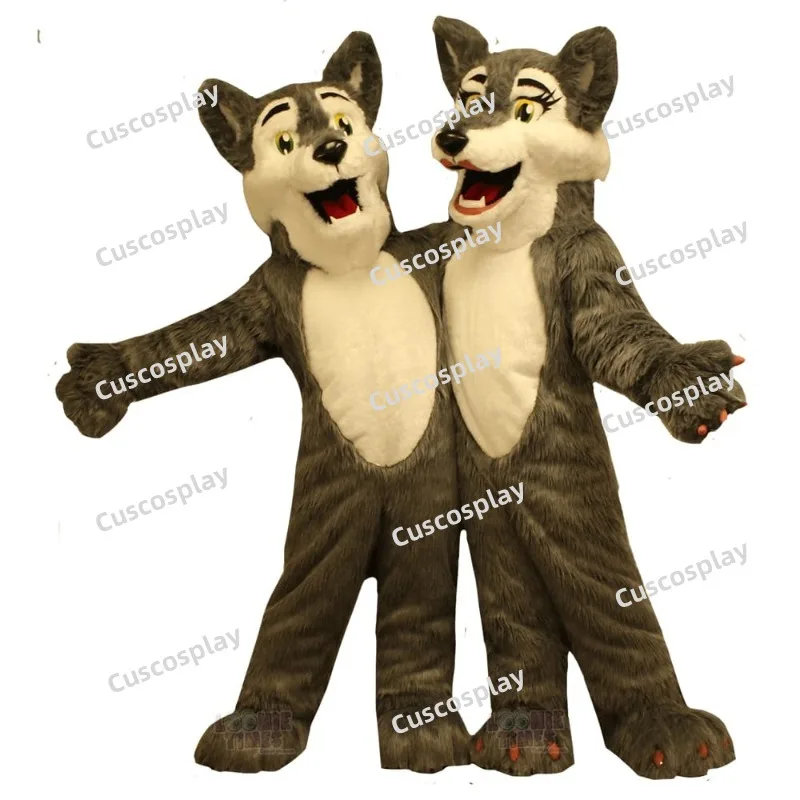 Grey Fur Fox Dog Wolf Mascot Costume Furry Suit Fursuit Halloween Christmas Birthday Party Gift
Grey Fur Fox Dog Wolf Mascot Costume Furry Suit Fursuit Halloween Christmas Birthday Party Gift