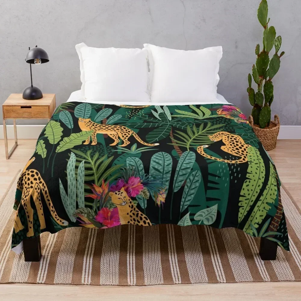 Tropical Cheetah Print Throw Blanket Soft Warm Blanket Gift for Men Women Adults
Tropical Cheetah Print Throw Blanket Soft Warm Blanket Gift for Men Women Adults