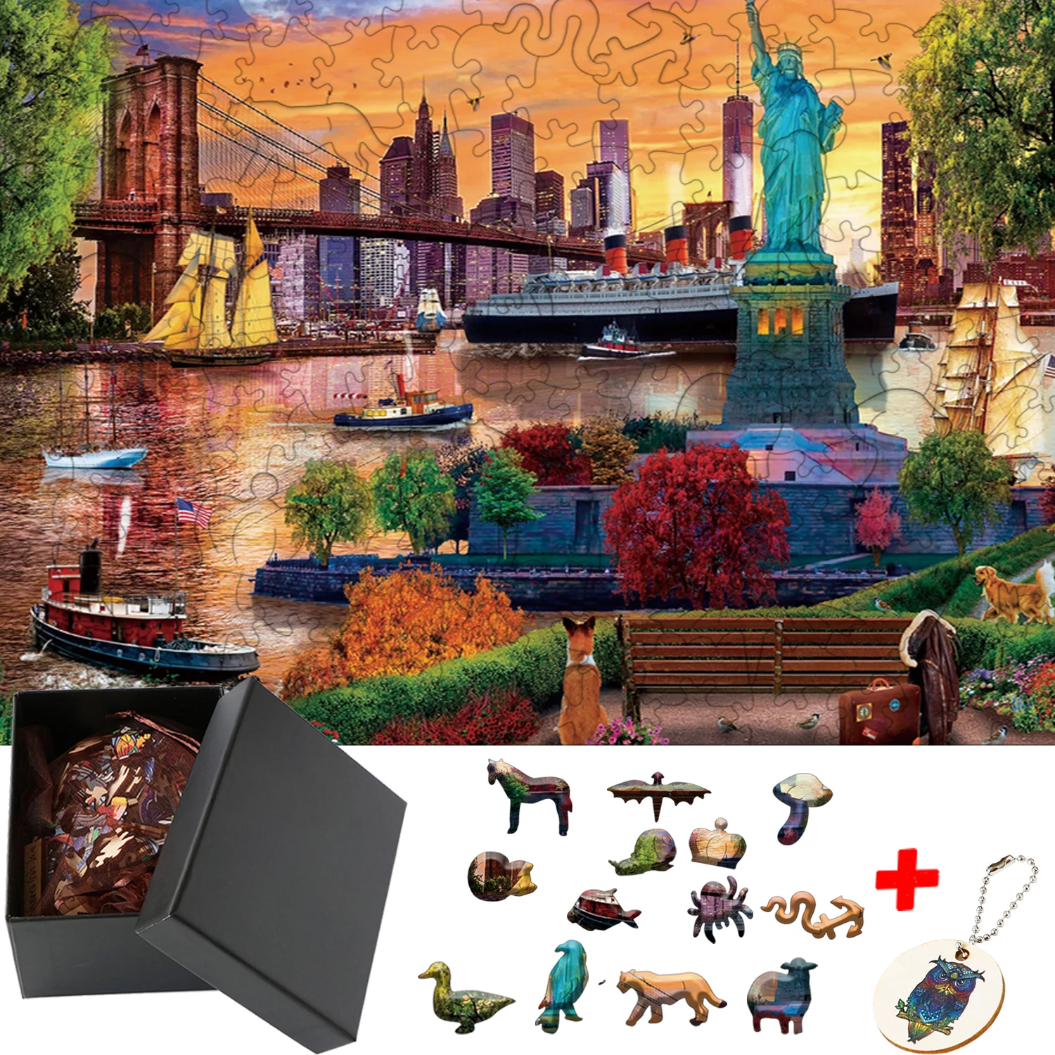 Keychain Children Puzzle Animals Wood Montessori Baby Games Irregular Jigsaw Puzzle Adults Kid Puzzl Toy Learning Education Diy
Keychain Children Puzzle Animals Wood Montessori Baby Games Irregular Jigsaw Puzzle Adults Kid Puzzl Toy Learning Education Diy