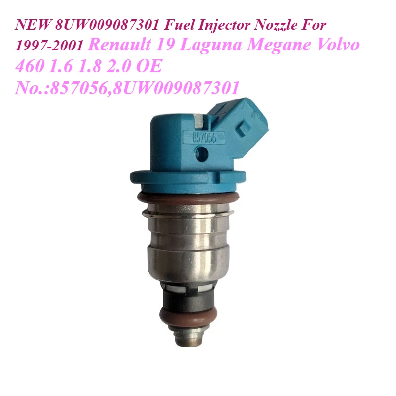NEW 8UW009087301 Fuel Injector Nozzle For 1997-2001 Renault 19 Laguna Megane Volvo 460 1.6 1.8 2.0 OE No.:857056,8UW009087301
NEW 8UW009087301 Fuel Injector Nozzle For 1997-2001 Renault 19 Laguna Megane Volvo 460 1.6 1.8 2.0 OE No.:857056,8UW009087301