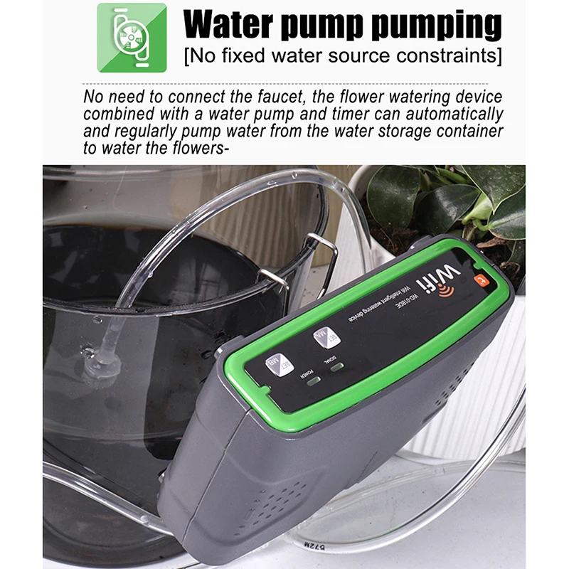 Automatic Double Pump Watering System Irrigation Kit Mobile Phone Remote Control Watering Device For Greenhouse Hydroponic
Automatic Double Pump Watering System Irrigation Kit Mobile Phone Remote Control Watering Device For Greenhouse Hydroponic