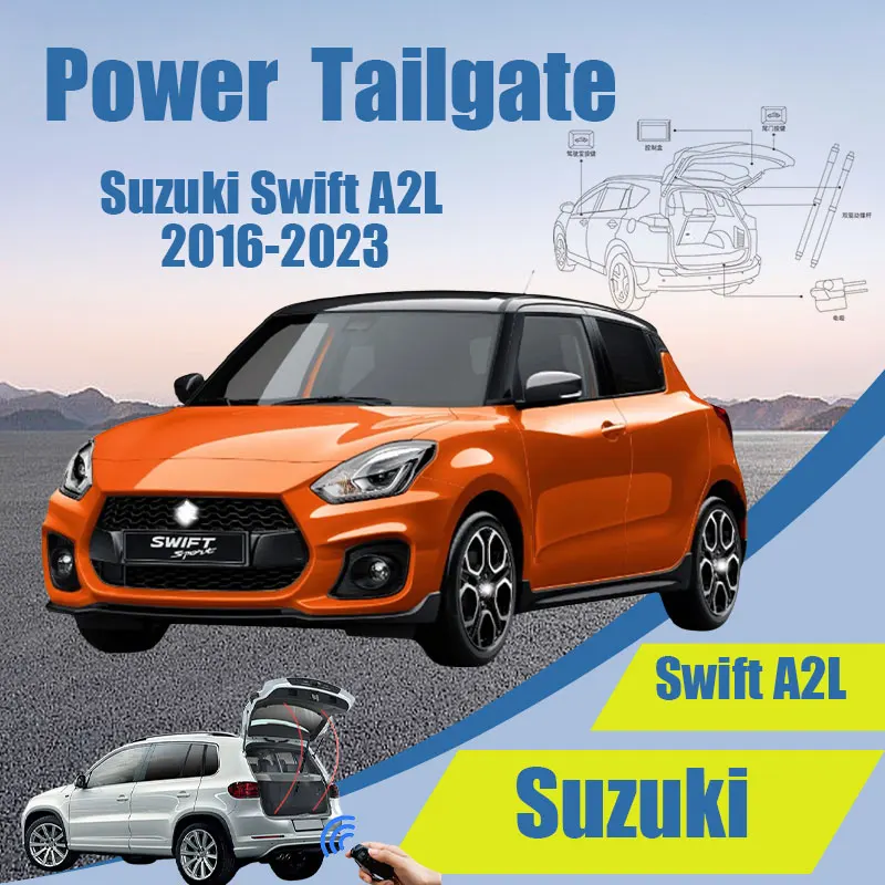 For Suzuki Swift A2L 2016-2023 Car Electric Tailgate Modified Auto Intelligent Power Operated Trunk Automatic Lifting Door
For Suzuki Swift A2L 2016-2023 Car Electric Tailgate Modified Auto Intelligent Power Operated Trunk Automatic Lifting Door