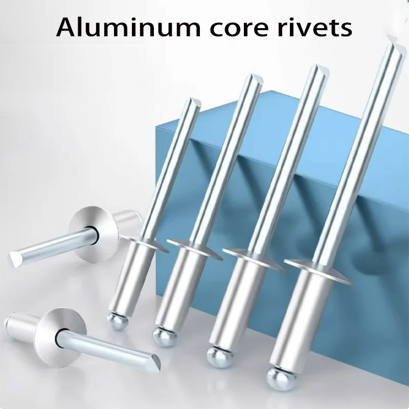 M2 - M6.4 Aluminium Dome Head Break Mandrel Blind Rivet Pull Nail Pop Open end Rivet For Furniture Car Aircraft
M2 - M6.4 Aluminium Dome Head Break Mandrel Blind Rivet Pull Nail Pop Open end Rivet For Furniture Car Aircraft